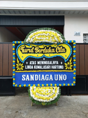 Papan Bunga Duka di Sungai Pangeran